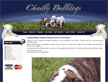 Tablet Screenshot of chadlybulldogs.com